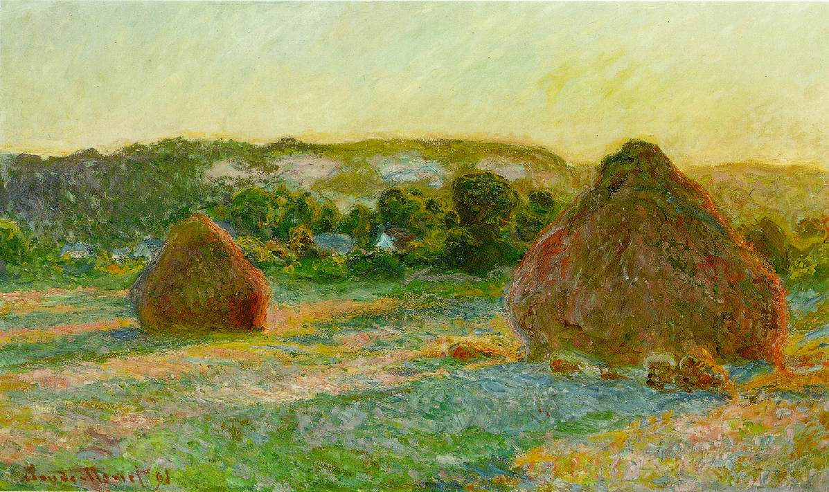 Les Meules de Claude Monet - Reproductions d'art impressionniste