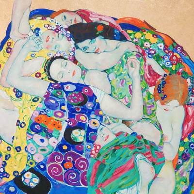 Les Vierges (Gustav Klimt) - Reproduction en stock - 200 x 200 cm