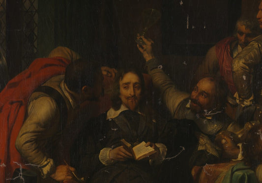 Charles Ier insulté par les soldats de Cromwell - Paul Delaroche