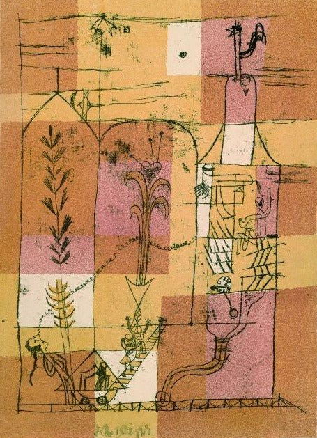 Scène Hoffmannesque, 1921 - Paul Klee