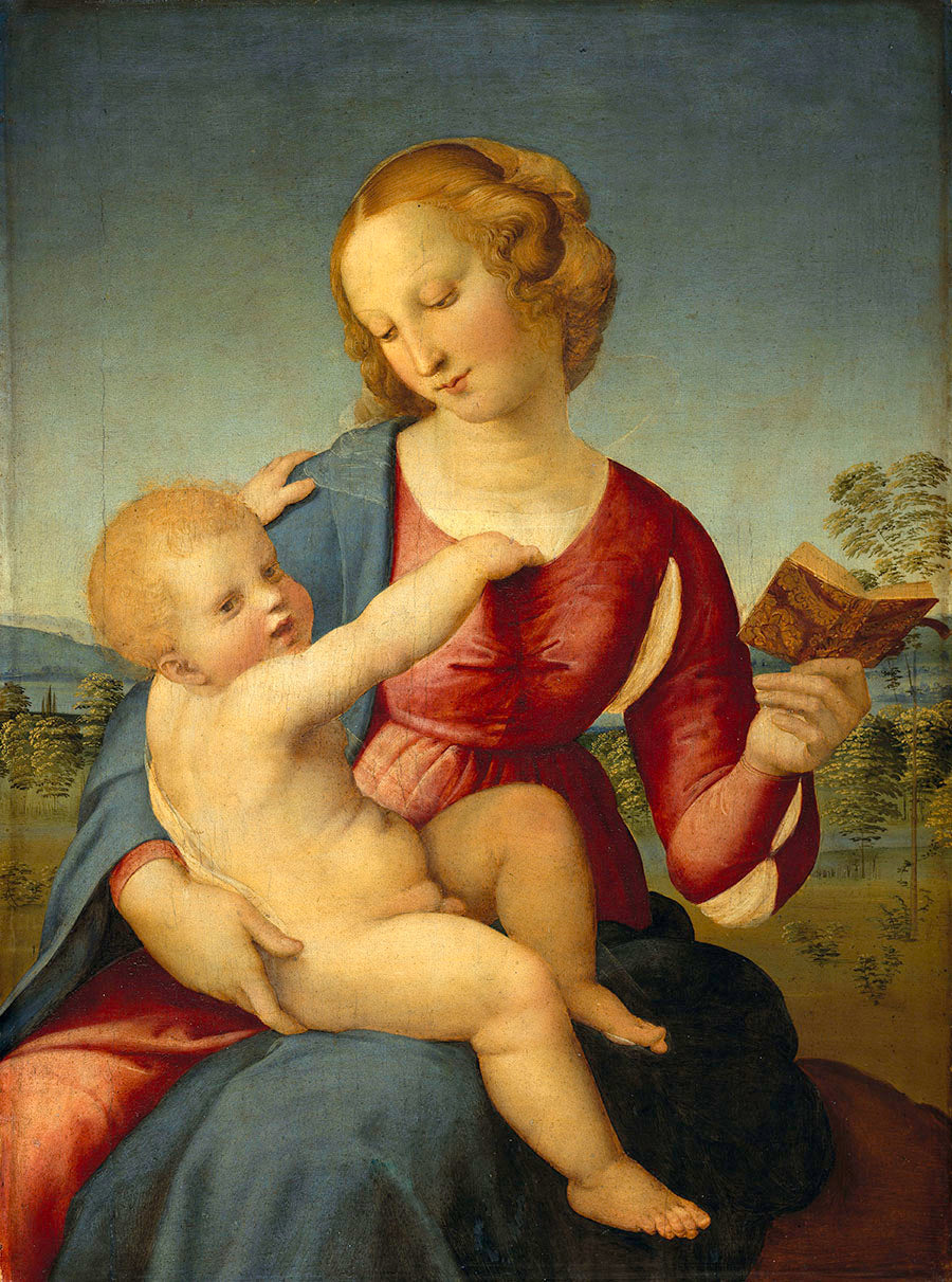 La Vierge et l'Enfant - Raphaël (peintre)