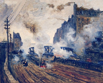 La Tranchée des Batignolles - Claude Monet