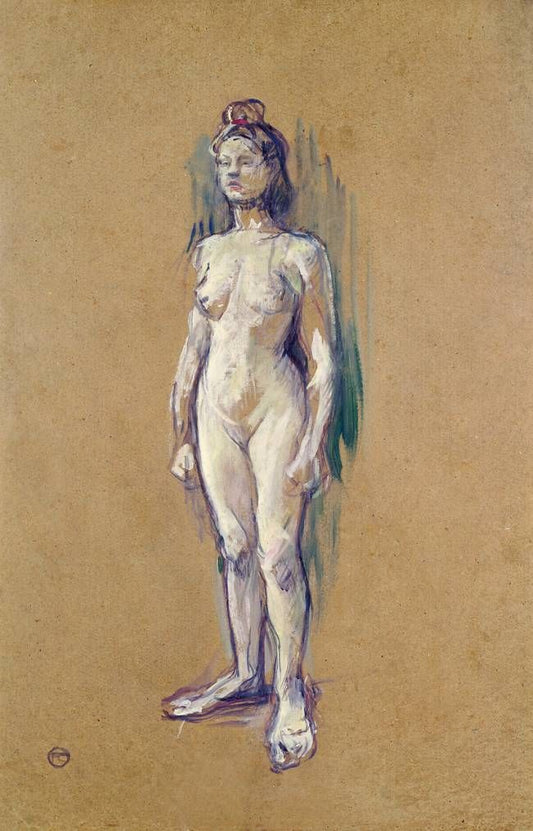 Femme nue debout - Toulouse Lautrec