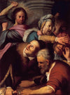 Jésus et les changeurs de monnaie - Rembrandt van Rijn