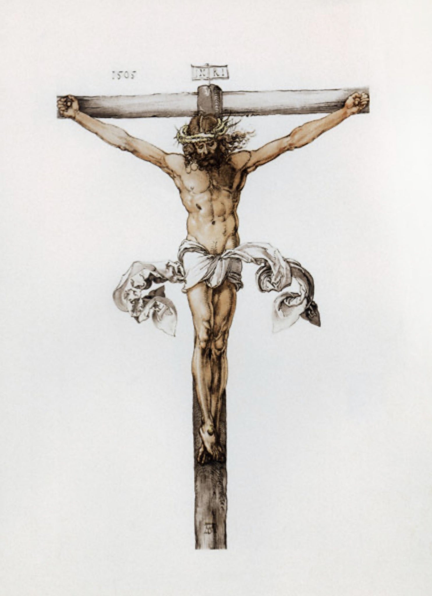 Le Christ en croix - Albrecht Dürer