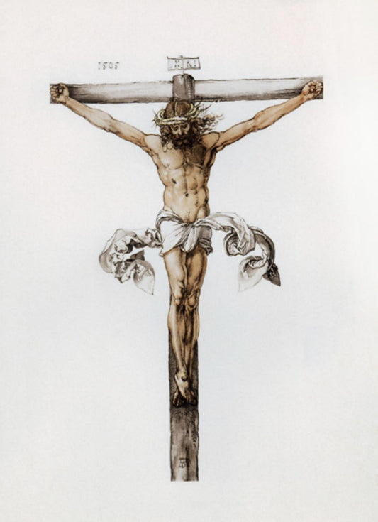 Le Christ en croix de Albrecht Dürer