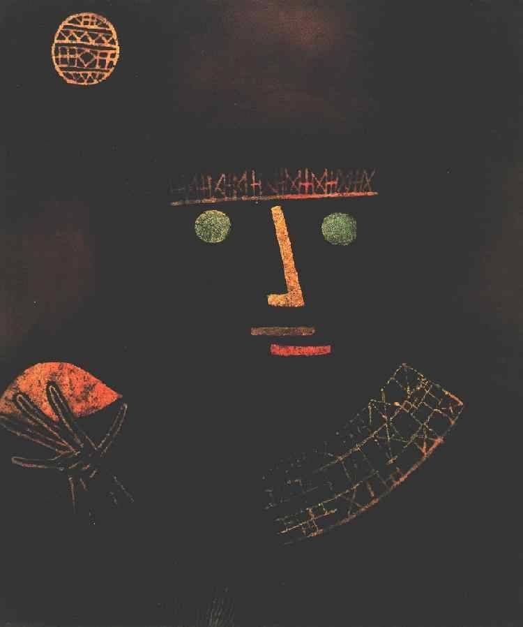 Chevalier noir - Paul Klee