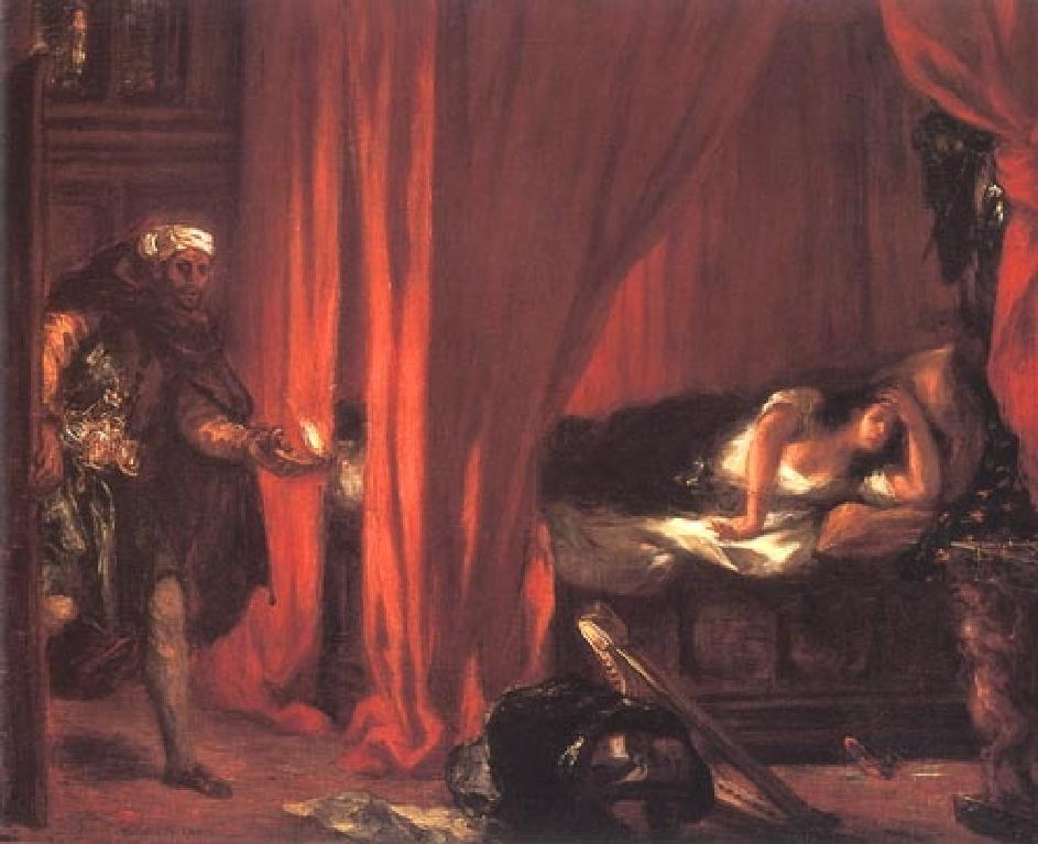 Othello et Desdemona - Eugène Delacroix