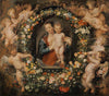 La Madonne avec la couronne de fleurs. La couronne de fleurs Jan Brueghel l'Ancien (1568-1625) - Peter Paul Rubens