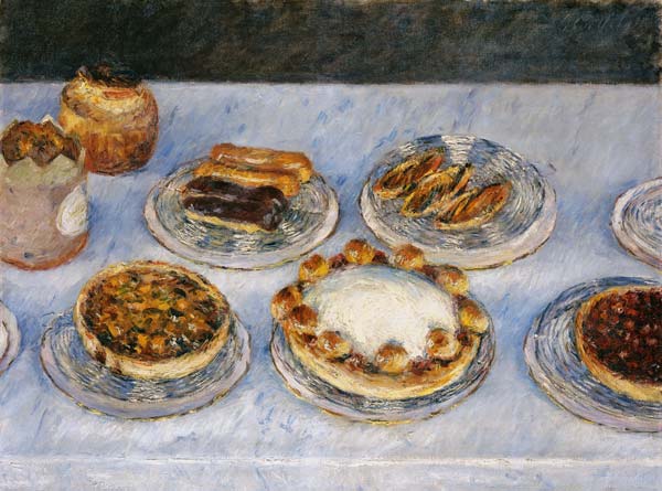 Gâteaux, 1881 - Caillebotte