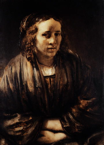 Portrait de Hendrickje Stoffels - Rembrandt van Rijn
