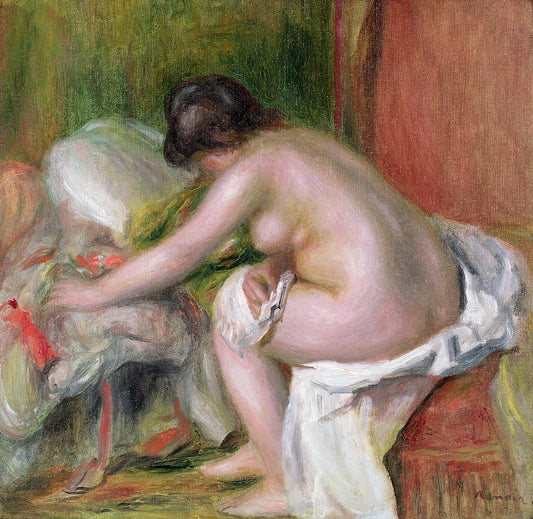 Baigneur assis - Pierre-Auguste Renoir