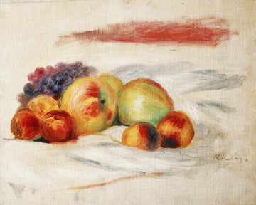 Pommes, pêches et raisins - Pierre-Auguste Renoir