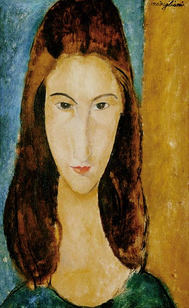 Portait de Jeanne Hebuterne - Amedeo Modigliani