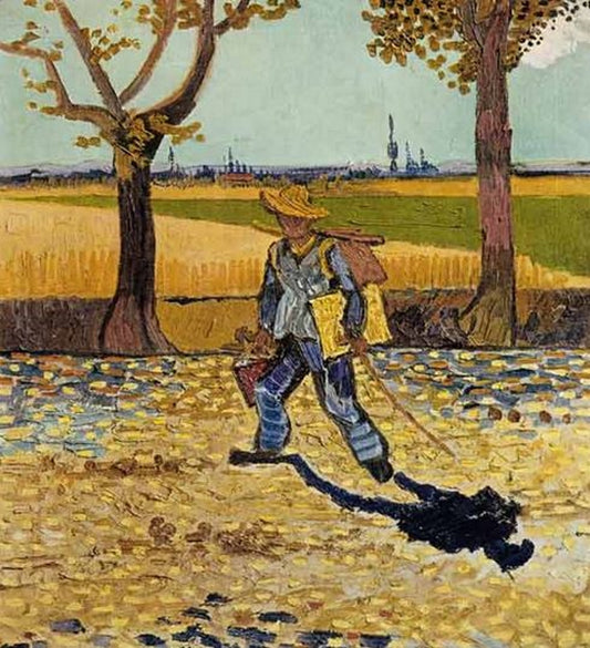 Le peintre sur le chemin de travail - Van Gogh