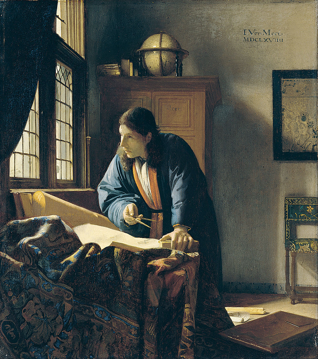 Le Géographe (Vermeer) - Johannes Vermeer