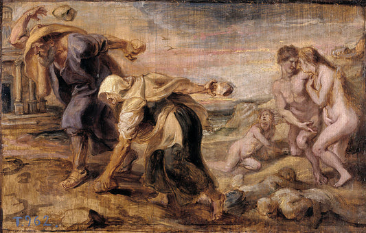 Deucalion et Pyrrha - Peter Paul Rubens
