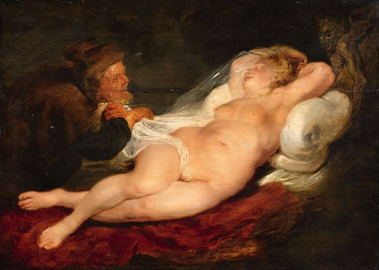 Angélique et l'Ermite - Peter Paul Rubens