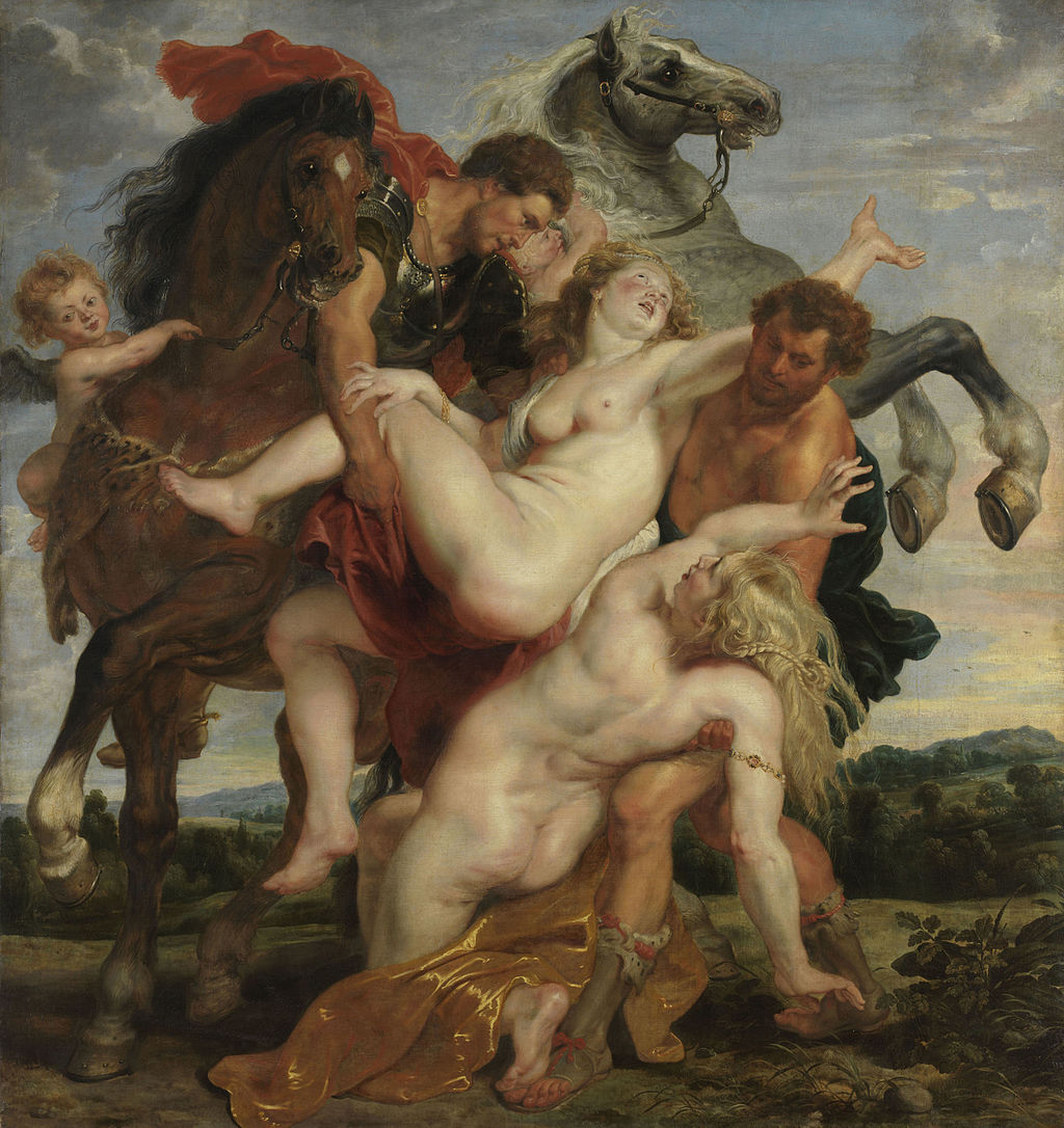 L'Enlèvement des filles de Leucippe - Peter Paul Rubens