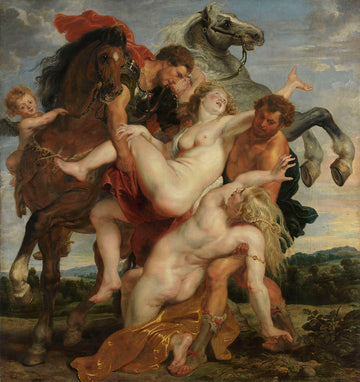 L'Enlèvement des filles de Leucippe - Peter Paul Rubens