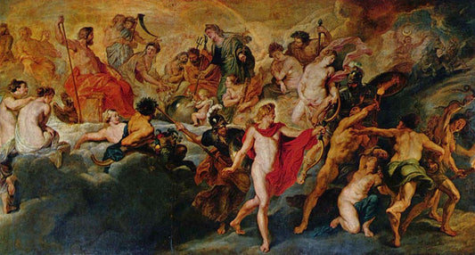 Le conseil des dieux (Cycle de Marie de Médicis) - Peter Paul Rubens