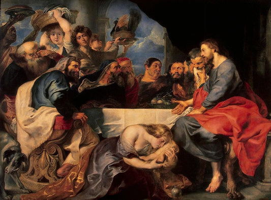 Le Repas chez Simon le pharisien - Peter Paul Rubens