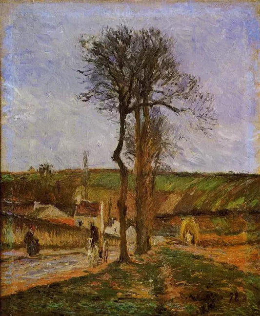 Près de pointoise - Camille Pissarro