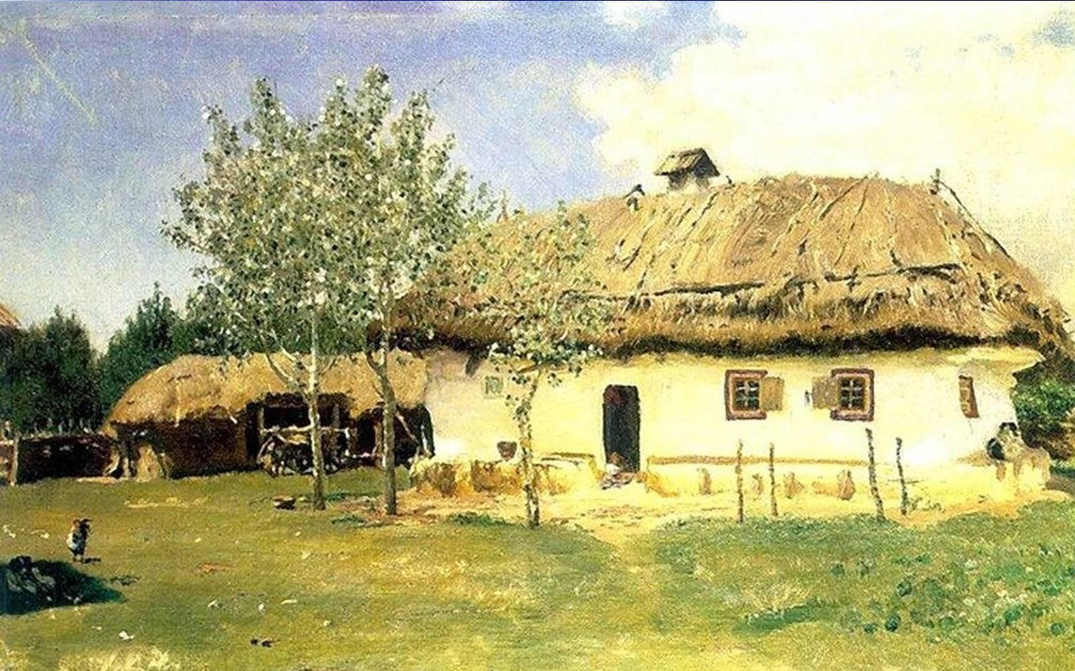 Maison paysanne ukrainienne