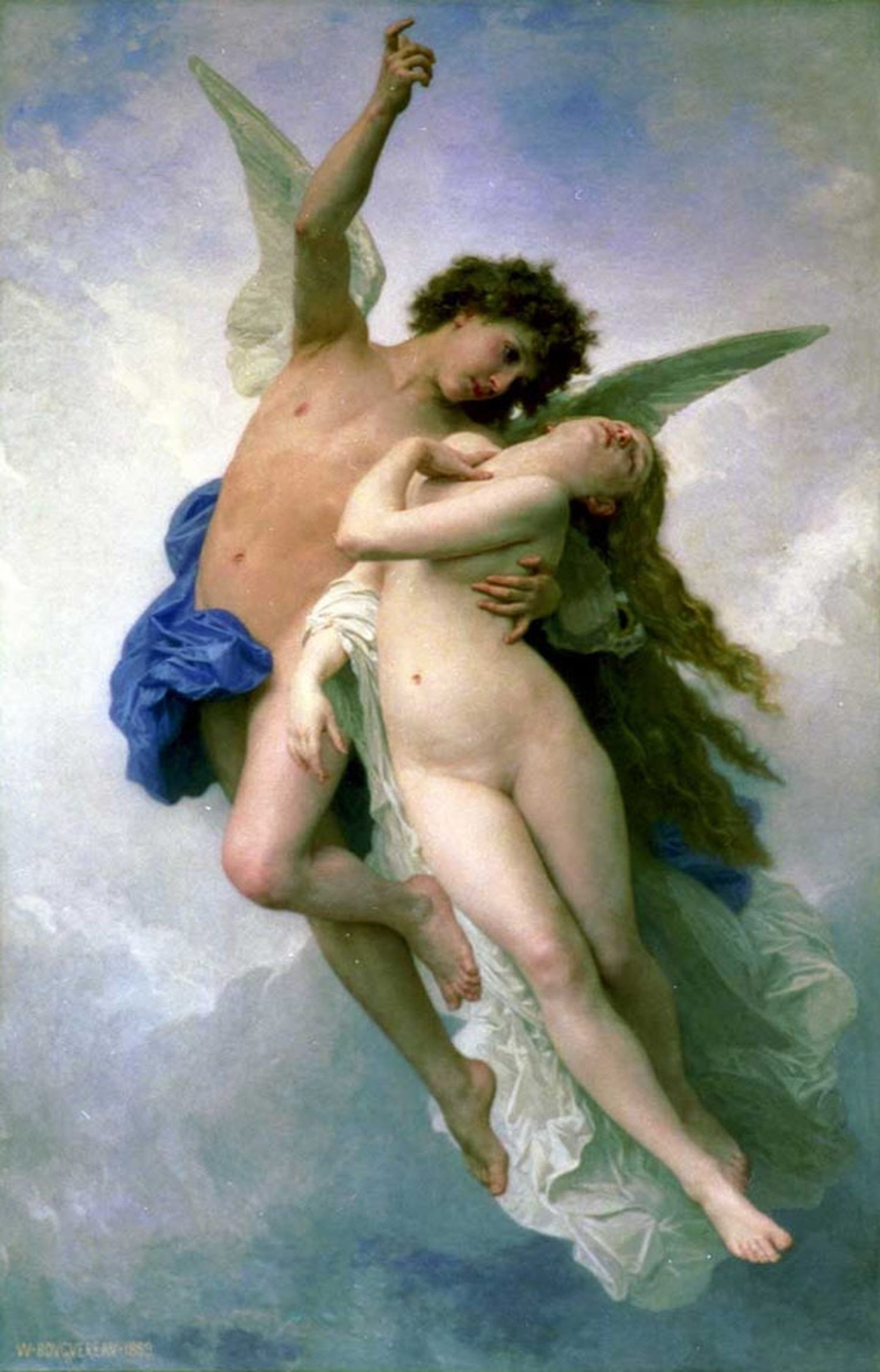 Psyche et L'Amour - William Bouguereau