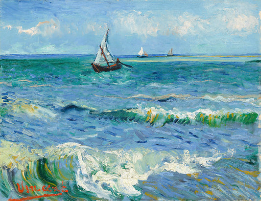 La mer à Saintes-Maries de la Mer - Van Gogh