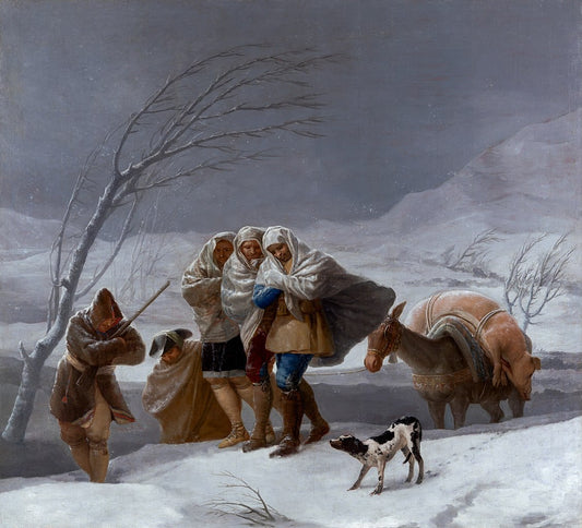 Le Nevada - Francisco de Goya