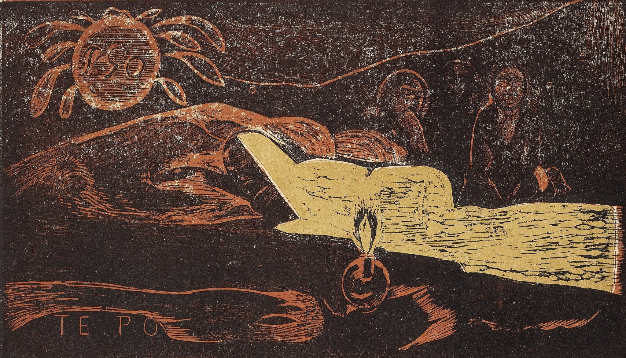 TE PO (La nuit glorieuse) - Paul Gauguin