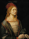 Portrait de l'artiste tenant un chardon - Albrecht Dürer