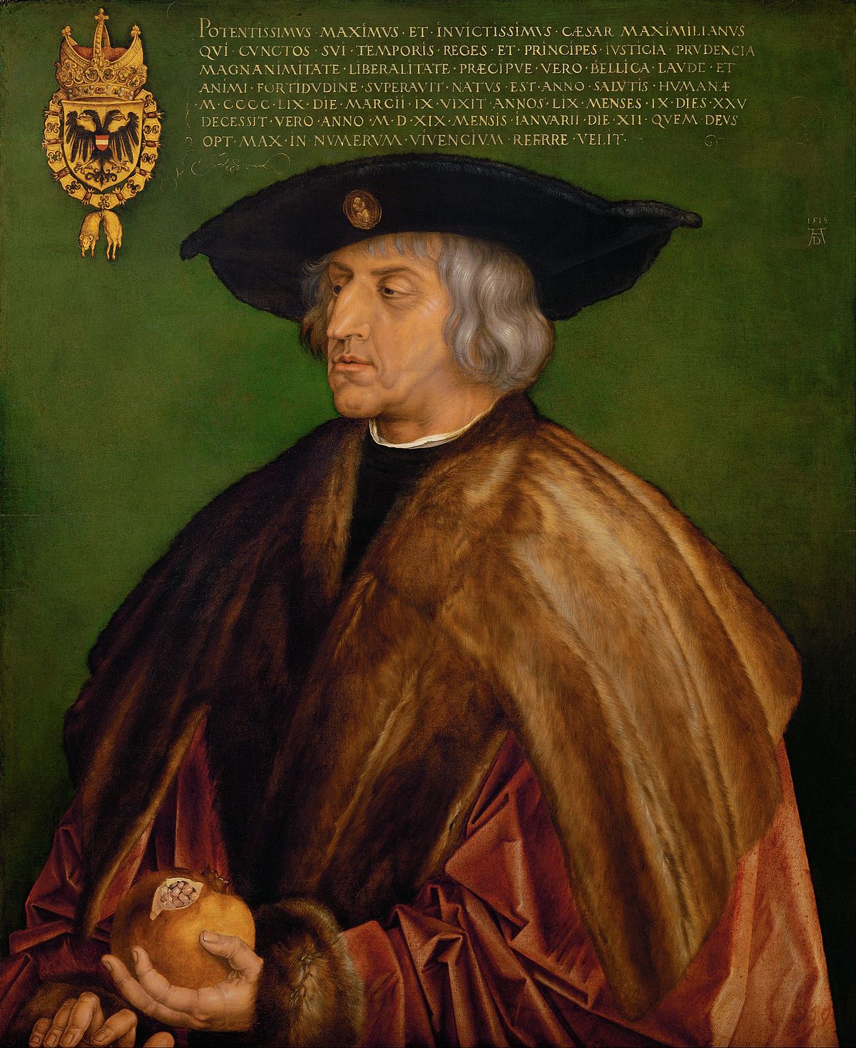 Portrait de l'empereur Maximilien Ier - Albrecht Dürer