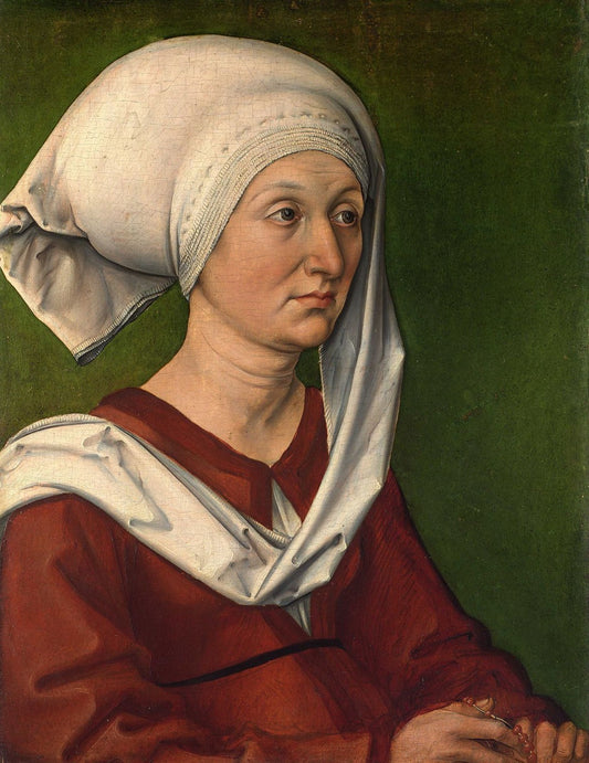 Portrait de Barbara Holper - Albrecht Dürer