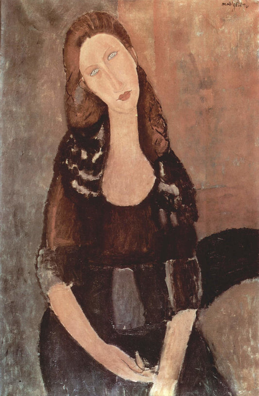Portrait de Jeanne Hébuterne - Amedeo Modigliani