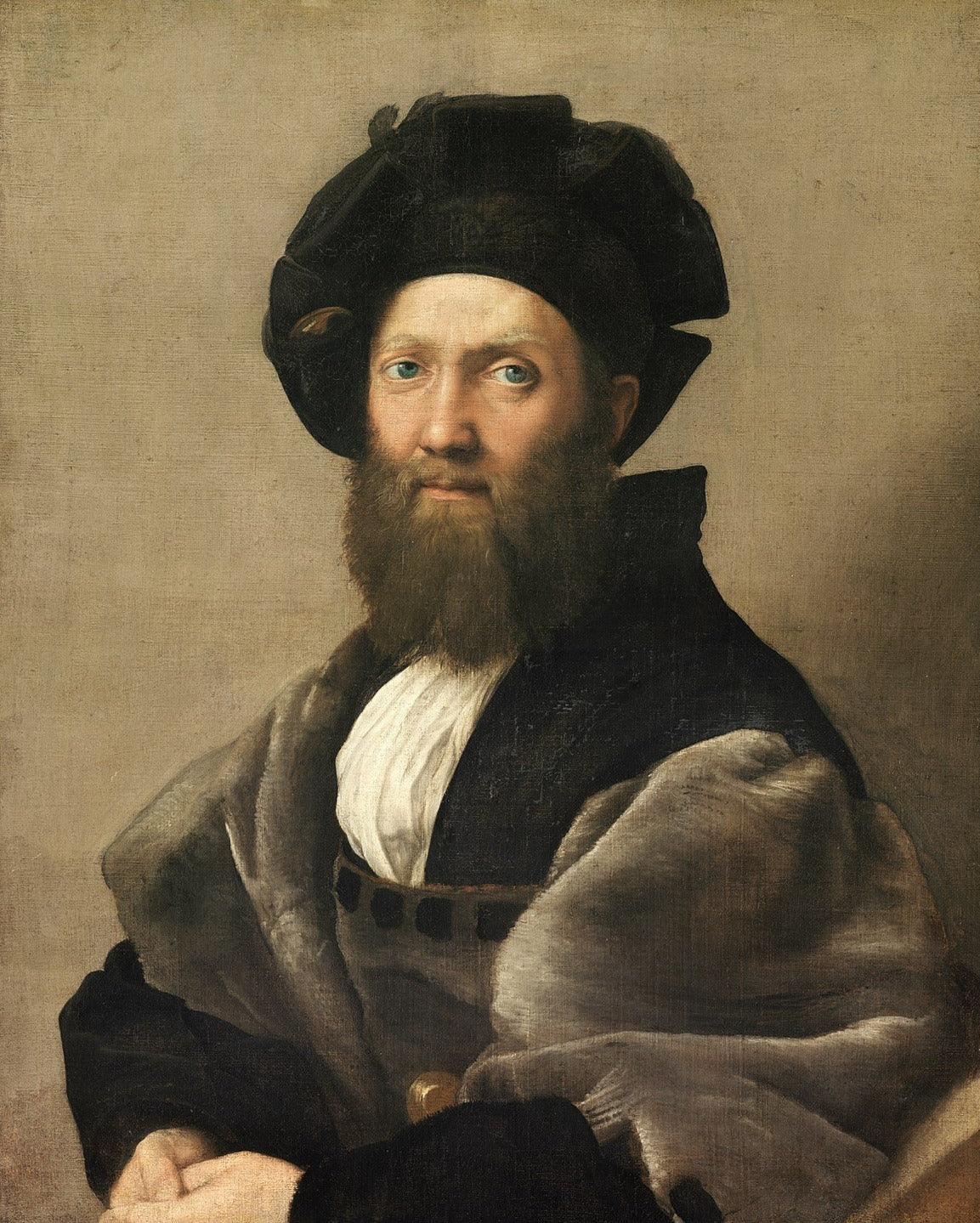 Portrait de Baldassare Castiglione - Raphaël (peintre)