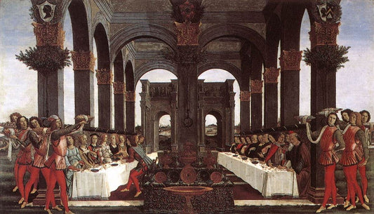 La festa di matrimonio - Sandro Botticelli