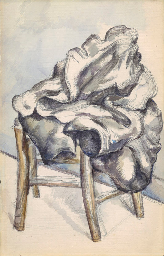 Manteau sur la chaise - Paul Cézanne