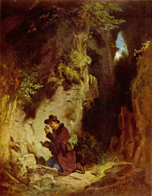Le géologue, 1860 - Carl Spitzweg