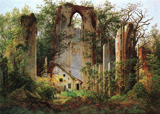 Les Ruines d'Eldena - Caspar David Friedrich