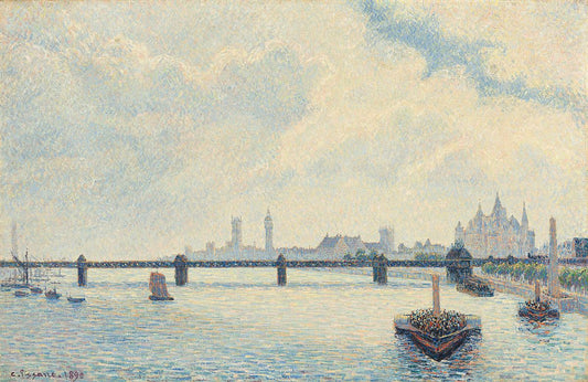 Pont de Charing Cross - Camille Pissarro