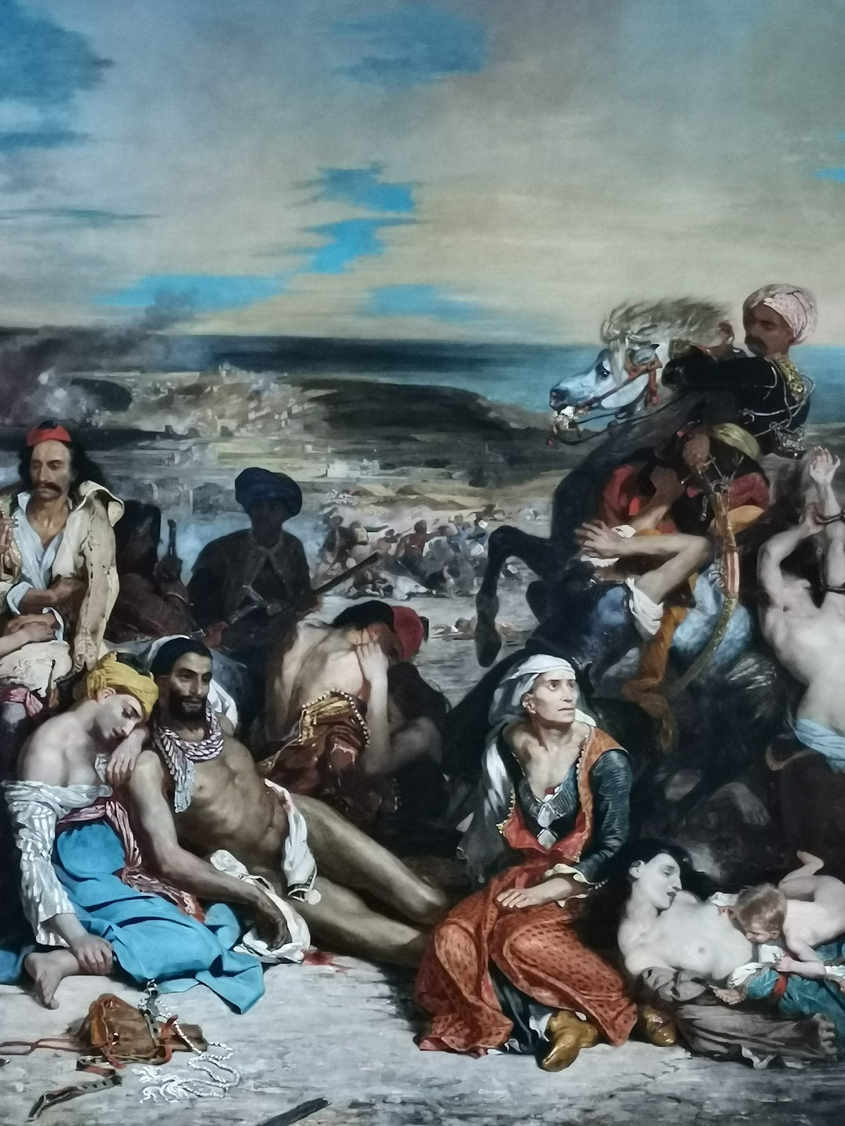 Scènes des massacres de Scio - Eugène Delacroix