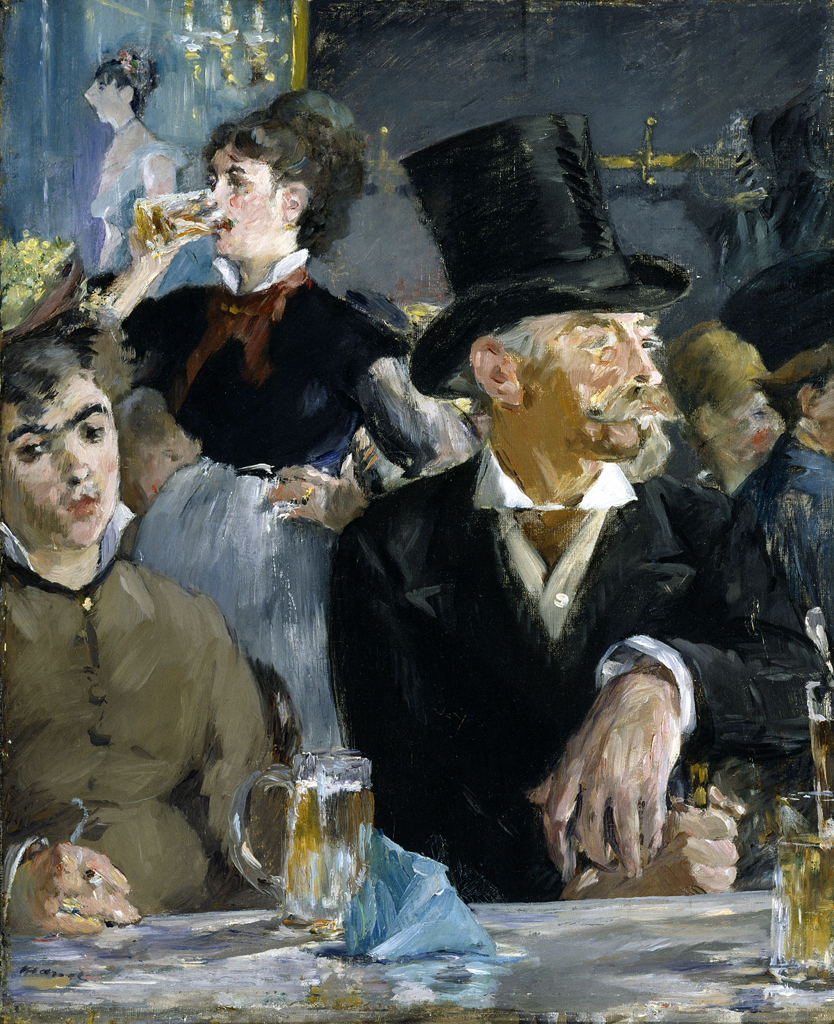 Au Café - Edouard Manet