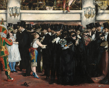 Bal masqué à l'opéra - Edouard Manet