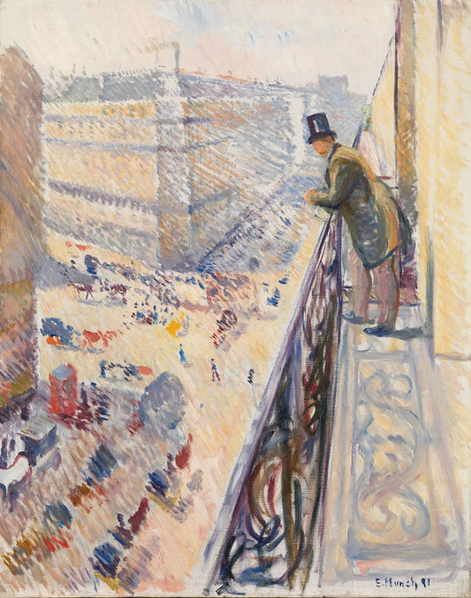 Rue Lafayette - Edvard Munch