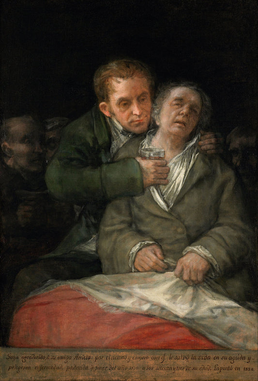 Goya et son médecin - Francisco de Goya