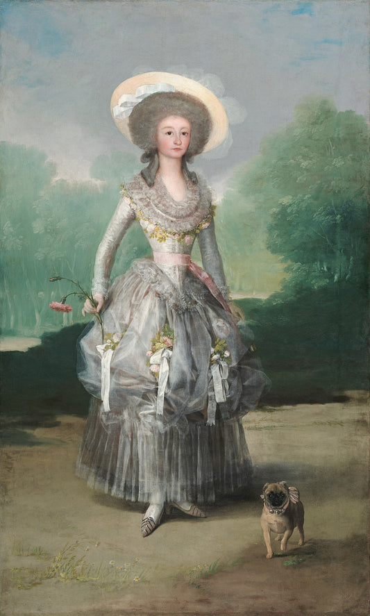 Portrait de la marquise de Pontejos - Francisco de Goya