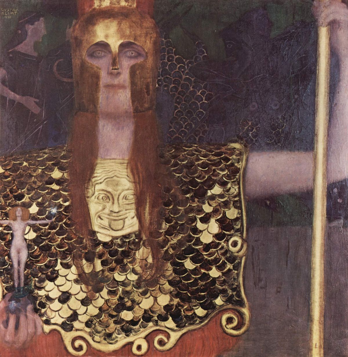 Pallas Athéna - Gustav Klimt