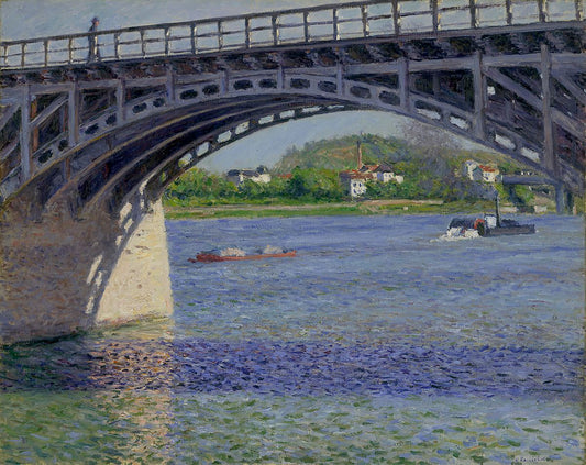 Le pont d'Argenteuil - Caillebotte